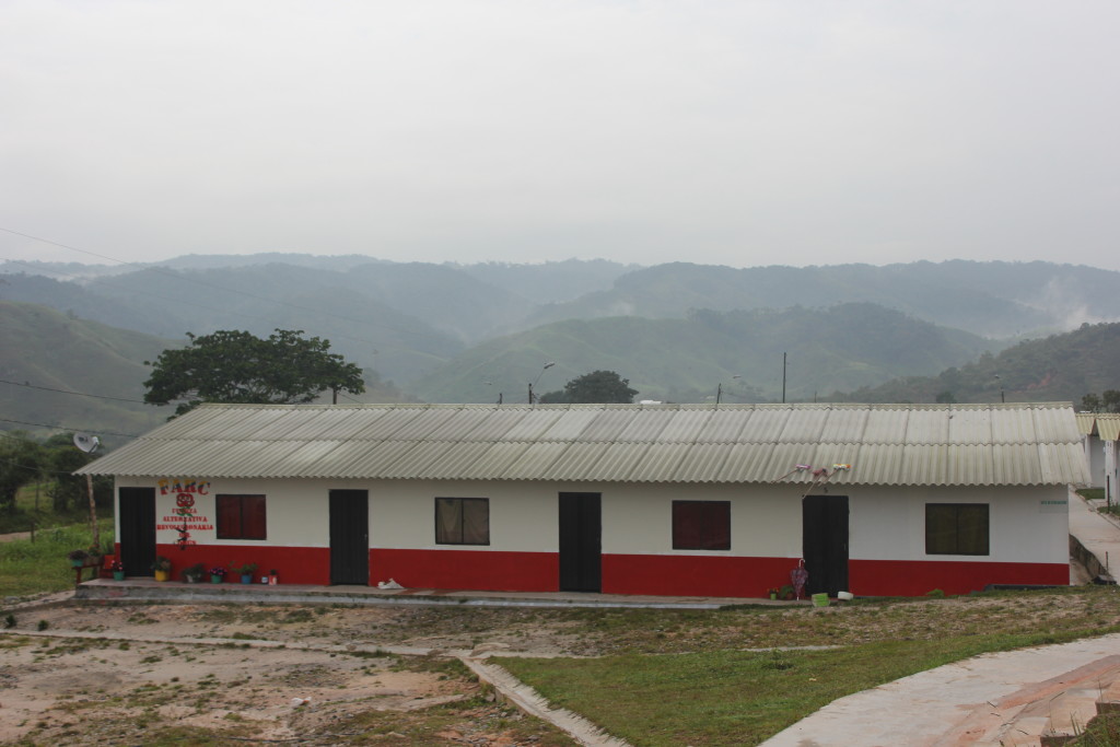 Espacio Territorial de Capacitación y Reincorporación en La Plancha, municipio de Anorí, departamento de Antioquia. Foto: Natalia Maya. 
