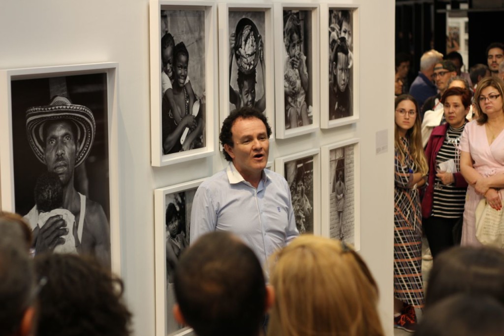 La exposición fue inaugurada el pasado 11 de abril en la Sala de Arte de Suramericana, en Medellín. Fotos: Hugo Villegas. 