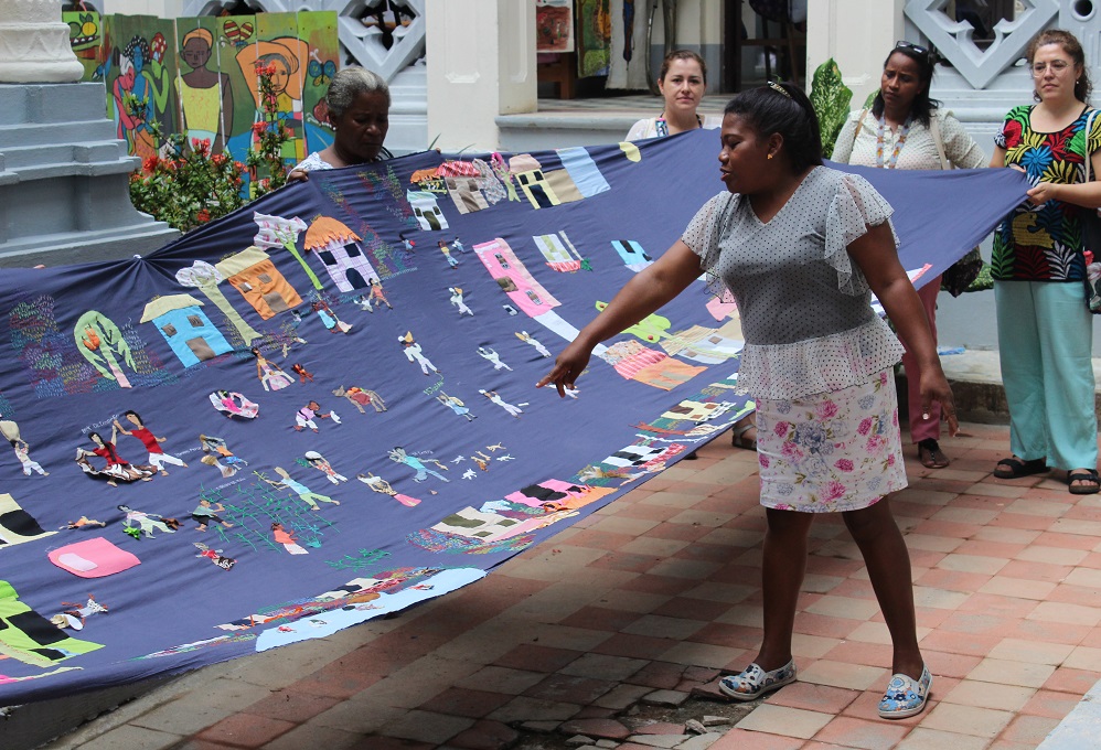 Costuras, telas y retazos que atestiguan la memoria del conflicto armado