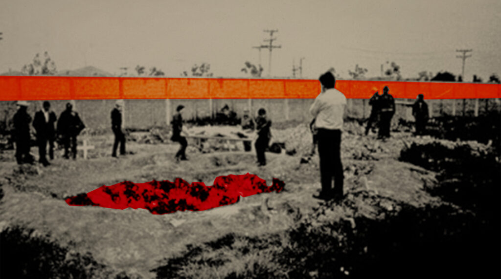 Fosa cementerio del sur en Bogotá