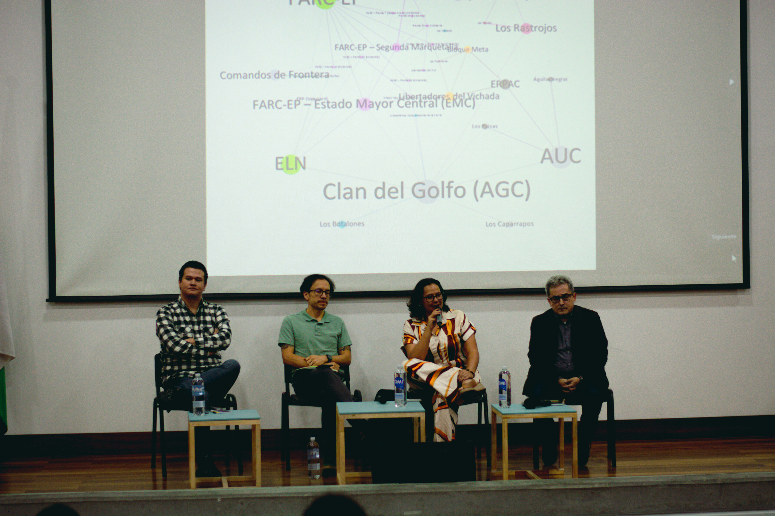 Panel sobre la paz total en la Universidad de Antioquia