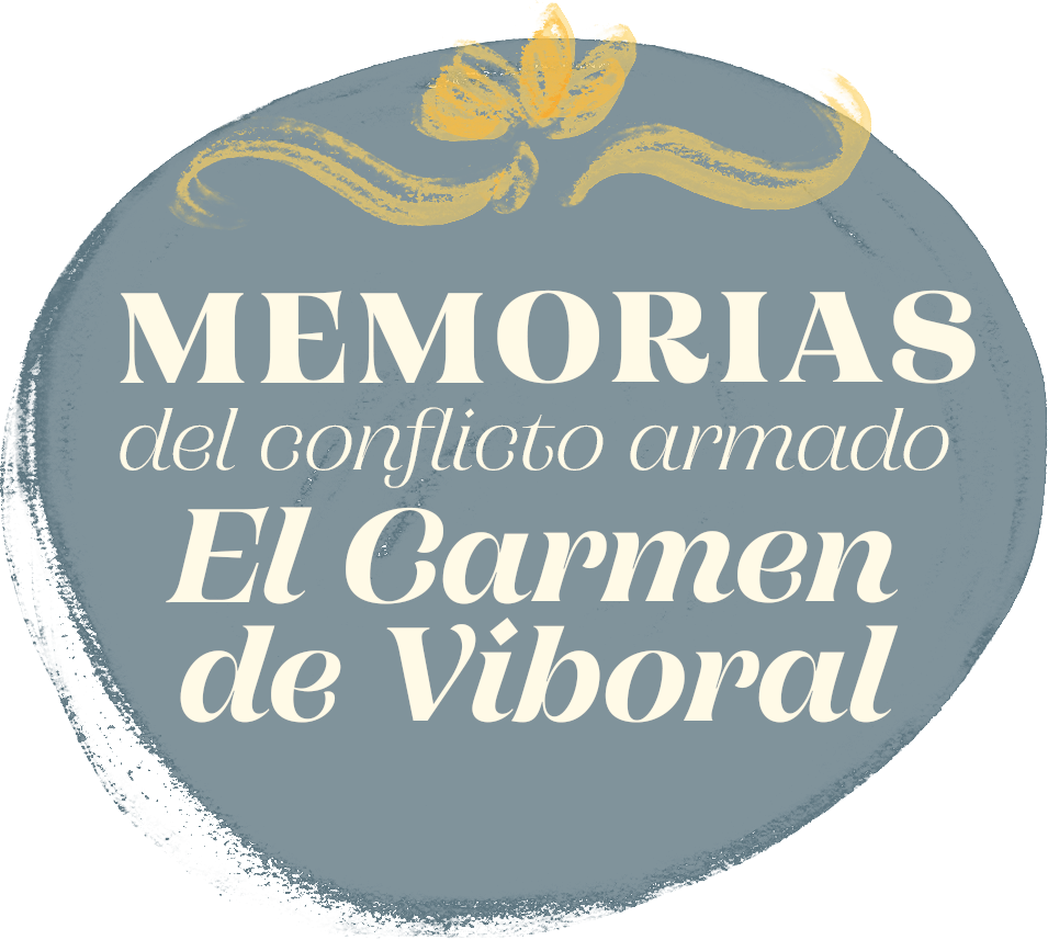 Sello del proyecto Memorias del conflicto armado, El Carmen de Viboral